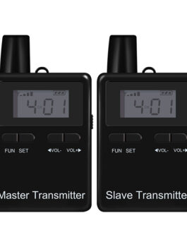 Communication | Coach Transmitter Set Black